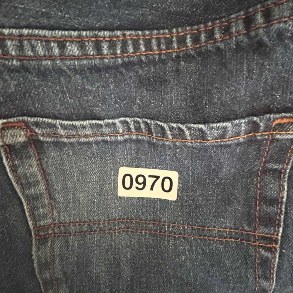 Childrens Place Straight Leg Jeans Dark Wash Denim Size 16 Elastic Waist 0970 - Picture 8 of 8